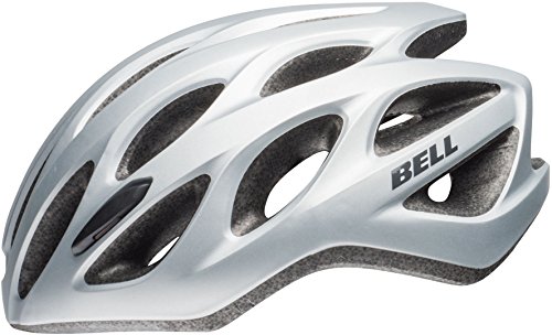 BELL Tracker R Casque de vélo Mixte-Adulte, Argenté Mat/Titane, Taille Unique