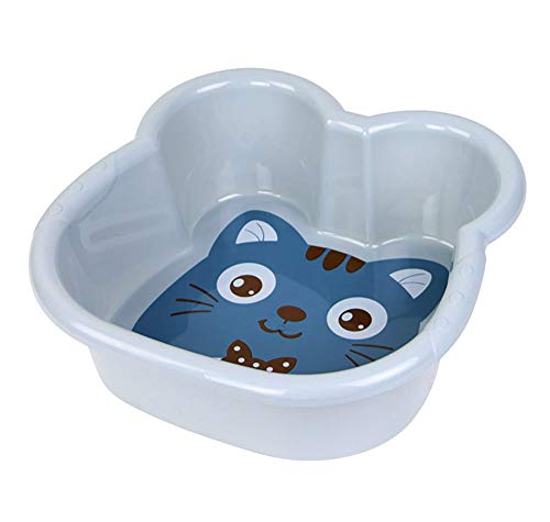 Large Size Foot Soak Tub Bath Basin for Foot Soaking | Pedicure Bowl Foot Detox Bucket Tub for Home Spa Treatment | Relax and Add Hot Water Epsom Salts for Soak or Essential Oils (GreyBlue)