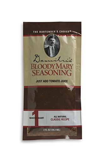 Original Bloody Mary Concentrate - Premium All-Natural Cocktail Enhancer, Bulk Pack 50 Count of 2 oz each, Chef's Choice for Gourmet Drinks & Culinary Use, Free from Preservatives & MSG