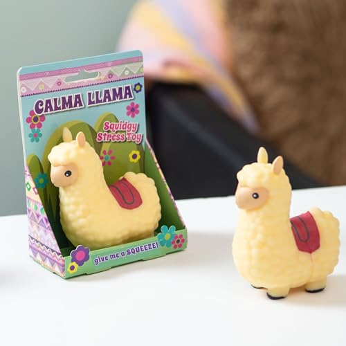 Boxer Gifts 'Calma Llama' Anti-Stressball | Ideal für Stressabbau & Angstlinderung Lama-Liebhaber, Kinder & Erwachsene | Stressball Erwachsene & Kinder