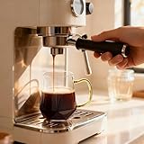 LOOFORE Glass Coffee Mugs 350ml Set of 2, Glass Mugs for Hot/Cold Drinks with Handles and Spoon, Borosilicate Heat Resistant Cups for Cappuccino Latte Macchiato Espresso Tea Milk Juice Beer - Image 5