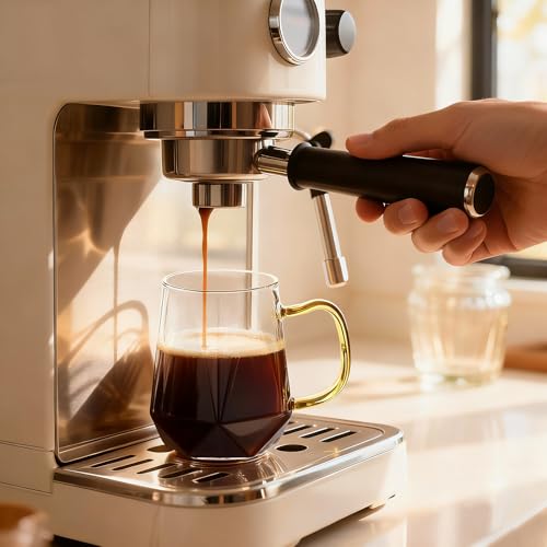 Set de 2 mugs de vidrio para café 350 ml miniatura 5