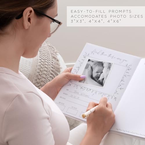 Two Little Dinos Baby Memory Book For The Modern Minimalist thumb #6