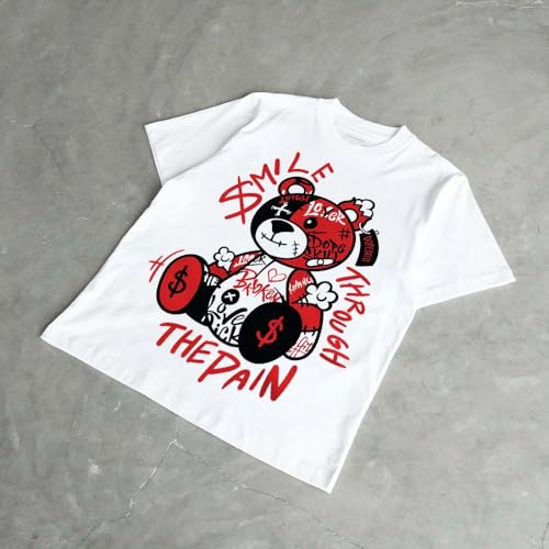 Image of DopeSkill Graphic Tee Streetwear Hip Hop Hypebeast Street Style Unisex T-Shirt Sneaker Colour Matching Shirts Cute Graphic