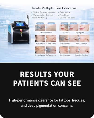 Image of Portable Pico Laser Machine For, Pigmentation Removal And Carbon Facial With Training (1 Year Warranty)
