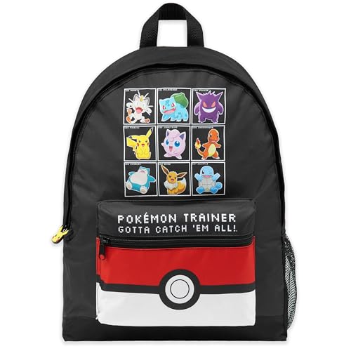 Pokémon Zainetto Bambino Adolescenti Pikachu Charizard Zaino Scuola Zaini Sportivi per Viaggi e...