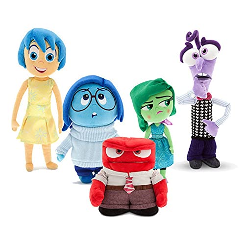 Joy Plush Sadness Fear Joy Disgust Anger Soft Stuffed Doll Inside Out Toys Gifts For Kids Movie Graduation Gift 17 To 20cm Joy Plush Sadness Fear Joy Disgust Anger Soft Stuffed Doll Inside Out Toys Gifts For Kids Movie Graduation Gift 17 To 20cm