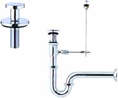 ポップアップ式排水金具 LIXIL LF-5SAU 楽天市場】【LF-5SALU】 INAX・LIXIL 洗面器・手洗器用セット