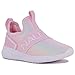Nautica Kids Youth Athletic Fashion Sneaker Running Tennis Shoe Slip On- Boy - Girl Little Kid Big Kid-Aloise-Multi Pink Size-1