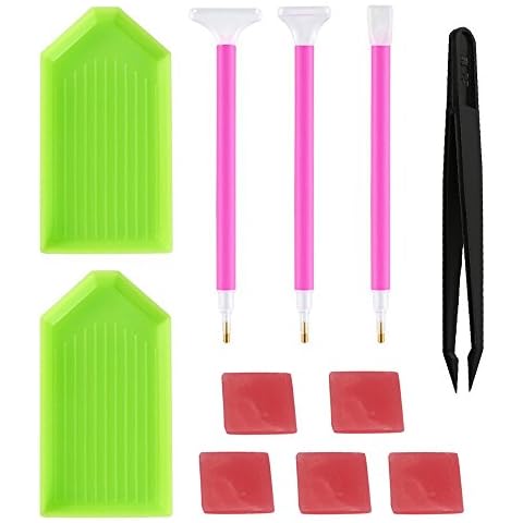 YBWZH Diamond Painting Cross Stitch Tool Diamond Stitch Pen for DIY Art Craft Diamond Painting Tools (Multicolor) Cover