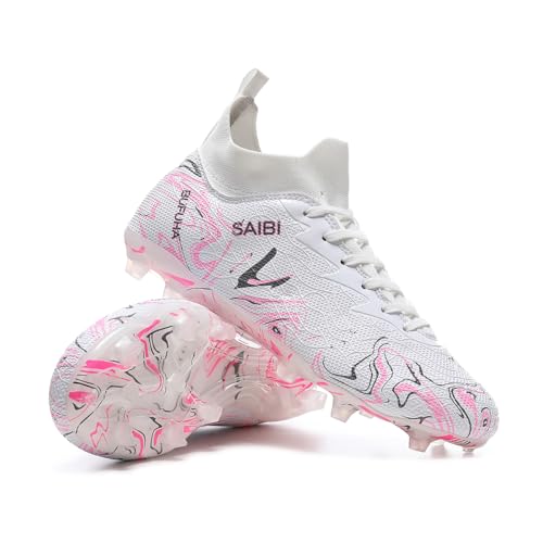 Anti-Slip Football Shoes for Men: Durable Outdoor Soccer Cleats, Easy-Clean Upper & All-Terrain Grip4