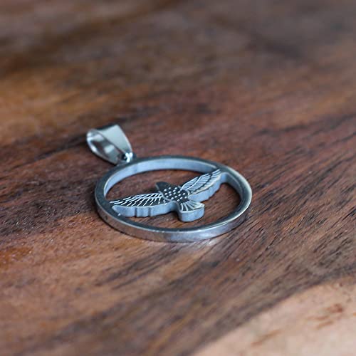 Pingente Espírito Santo de Aço Inox