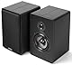 Micca MB42X G2 Passive Bücherregal-Lautsprecher für Heimkino, Surround-Sound, Stereo und passiven Nahfeld-Monitor, 2-Wege (Schwarz, Paar)