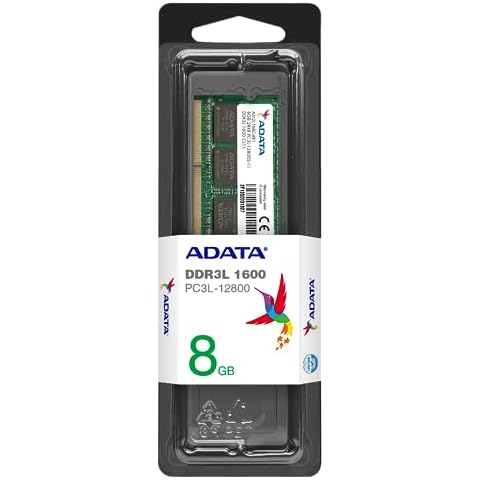 Mémoire RAM ADATA 8 Go DDR3L Cover