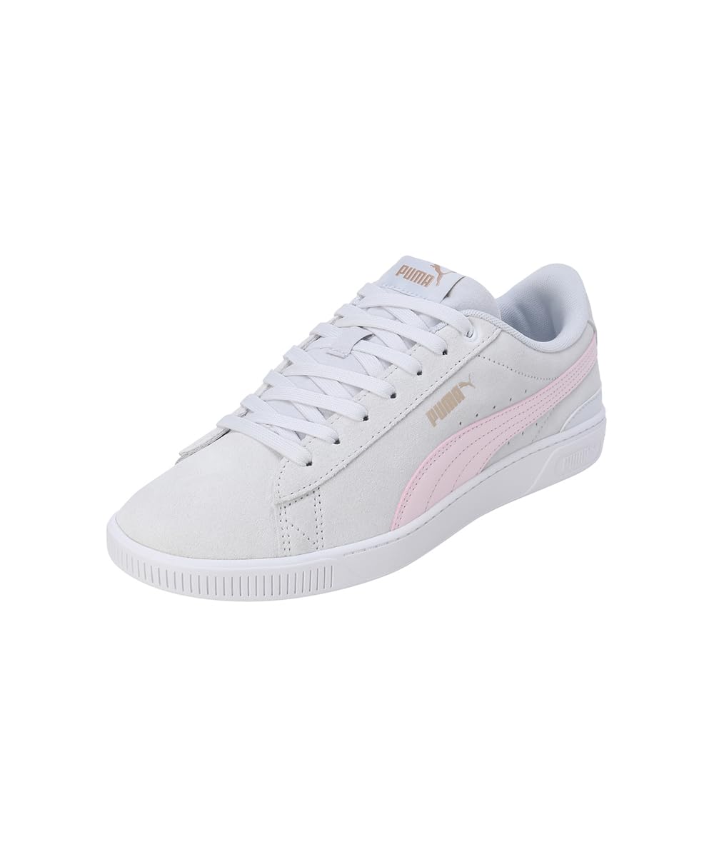 Puma Womens Vikky V3 Silver Mist/Whisp of Pink/Gold Sneaker - 6 UK (383023) (B0C7GWYX1R) Amazon Price History, Amazon Price Tracker
