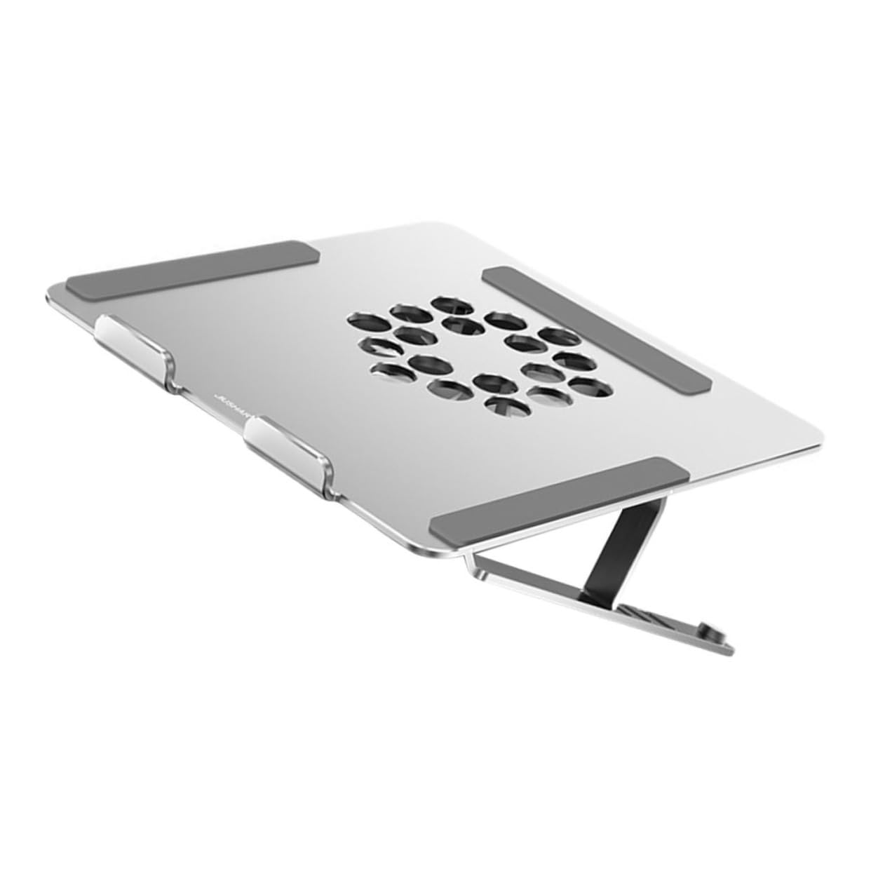 Holibanna Dispositivo Di Raffreddamento Del Taccuino Regolabile In Piedi Computer Con Più Fresco Supporto Ventilato Per Laptop Frigorifero Portatile Silenzioso Lega Di Alluminio Argento