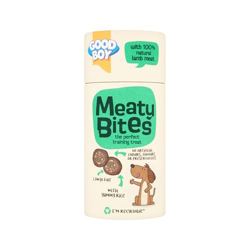 Good Boy Meaty Bites Lamb with Rice - Low Fat Dog Treats - Bulk Box 6 x 70g, 70 g (Pack of 6) - Image 2