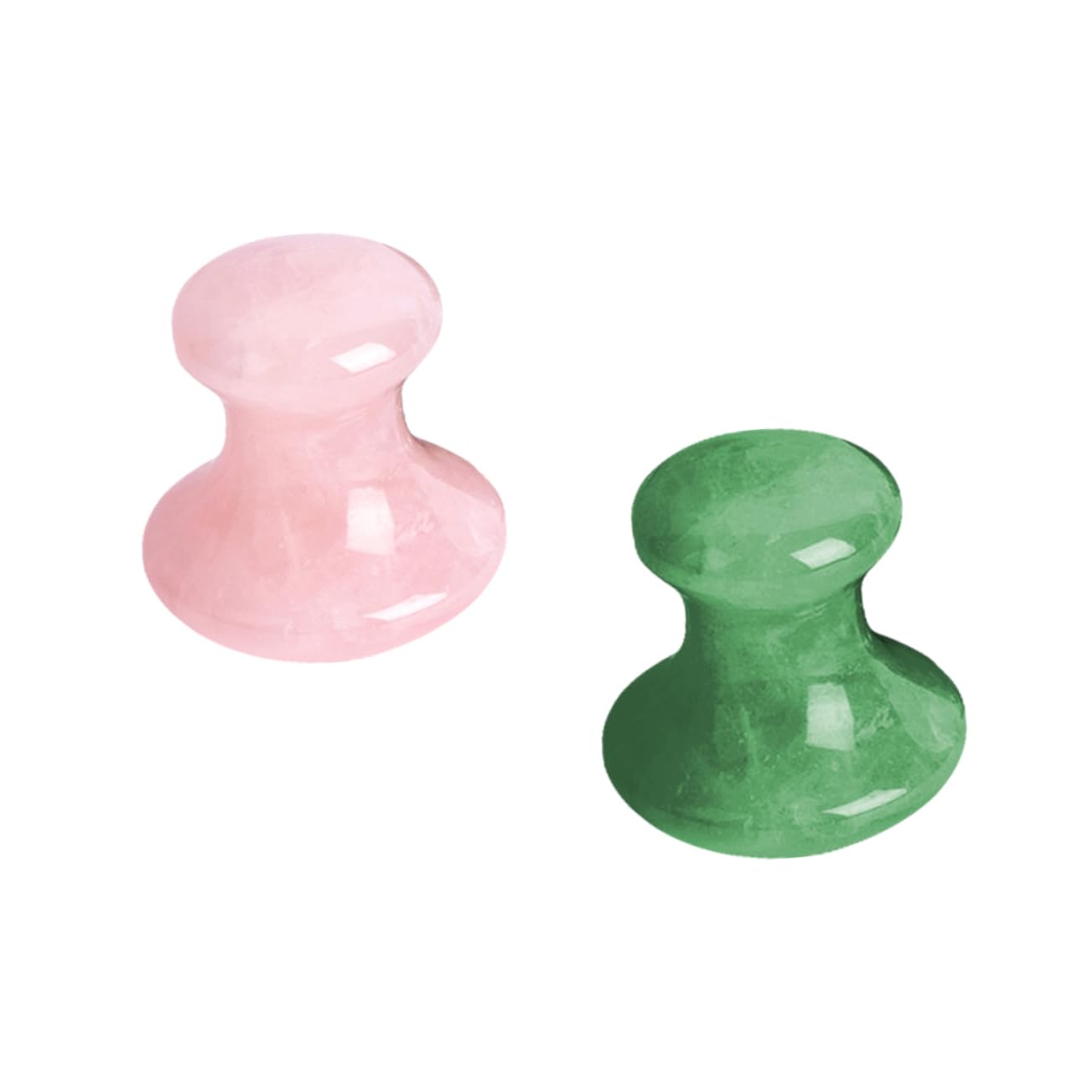 2 Series Masajeador De Piedras Gua Sha Músculo Masaje Herramientas De Masaje Gua Sha Herramientas Suministros De Masaje Tablas De Masaje Cristal 2 Piezas*2