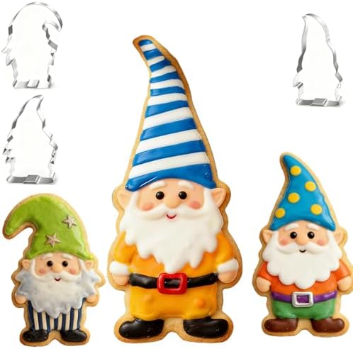 Ausstechformen Weihnachten Set, Wichtel Plätzchenausstecher, Edel...