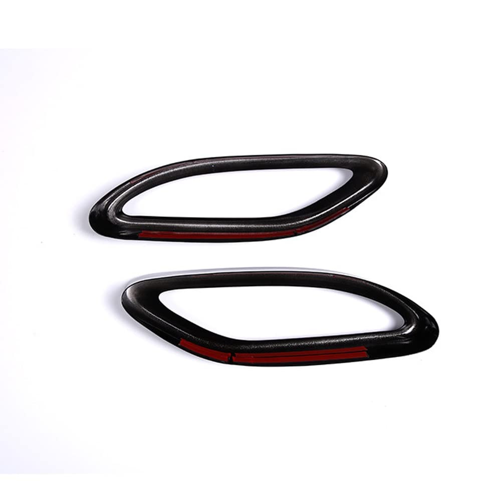 Auto Styling Uitlaatpijp Afdekking Trim Staart Keel Frame Exterieur Accessoires Stickers Voor Mercedes Benz Classe C W205 C200 C220d C250 C250d 2015 2016 2017