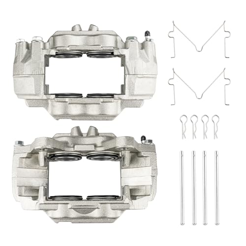 Image of KAX Disc Brake Caliper Assembly Fit for Toyota 4Runner 2003-2009, Lexus GX470 2003-2009, Front Left and Right 2PC, 192766+192767