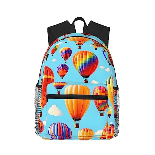 Sac à dos à air chaud avec poches noir pour homme et femme