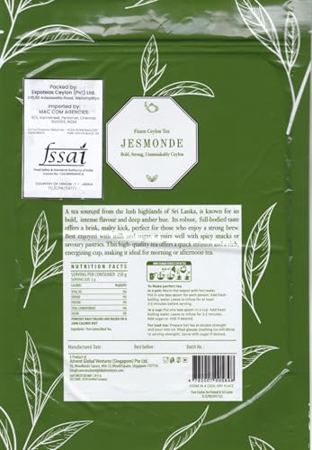 Image of JESMONDE Ceylon Black Tea Dust (Imported) (500 gms)