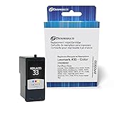 Dataproducts DPC0033 Remanufactured Inkjet Cartridge for Lexmark #33, Color