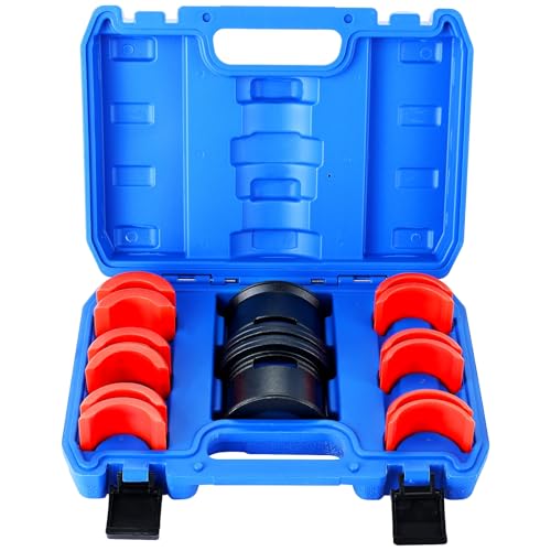 weyleity 14PCS Motorcycle Bike Fork Seal Driver Tool Kit | Universal Installer Driver Set 35mm 36mm 40mm 41mm 42mm 43mm 45mm 46mm 47mm 48mm 49mm 50mm Fork Seal Installer & Removal Set