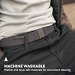 Arcade The Original Slim Unisex Adventure Belt, Narrow Width Elastic Stretch Webbing, Micro Adjust Buckle - Image 4