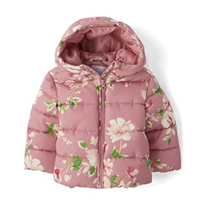 Baby and toddler girls puffer jacket