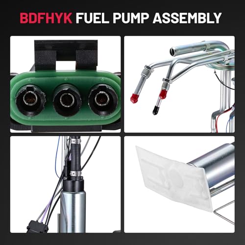 Image of BDFHYK Electric Fuel Pump Module Assembly E3621S Compatible with Chevrolet, Compatible with GMC, C1500 C2500 C3500 K1500 K2500 K3500 1988-1995, Replaces SP01A1H