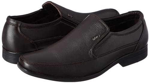 Image of Lee Cooper LC2156B3R Men's Lightweight Leather Shoes | Comfortable, Stylish Slip-On Formal Footwear for Office, Business