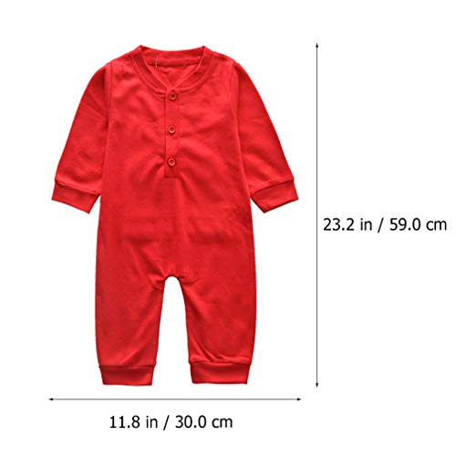 KESYOO MacacÃ£o de BebÃª Natal MacacÃ£o Infantil AlgodÃ£o BebÃª MacacÃ£o de Uma PeÃ§a MacacÃ£o RecÃ©