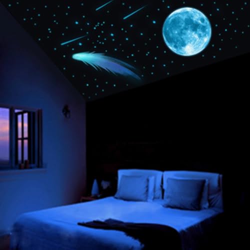 Set de Stickers Luna Llena Luminiscentes SECFOU miniatura 4