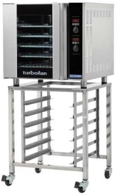 Moffat E32D5/2C Turbofan Electric Double Stacked Full Size Convection Oven With Casters & Digital Controls