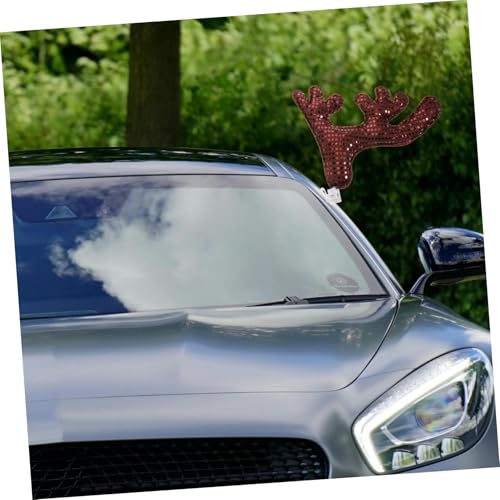 Adornos de techo para coche y decoración de Navidad compatible con varios vehículos 5