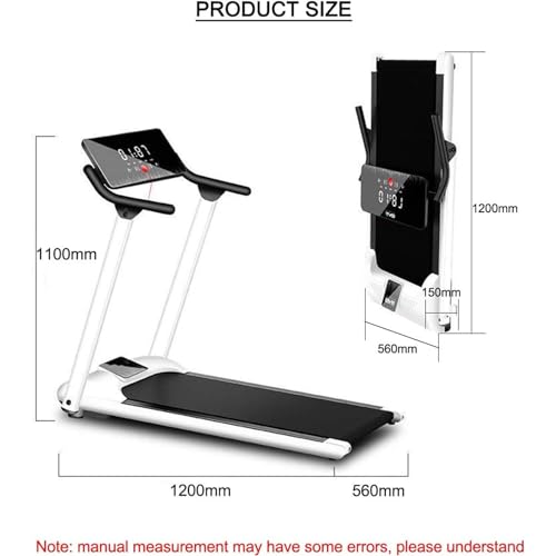 Image of Folding Treadmills Home Small Foldable Treadmill Shockproof Runninghine Multifunctional Folding Walkinghine Indoor Fitness