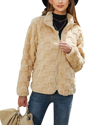 Manteaux d'hiver réversibles en polaire pour femme d'une élégance rare