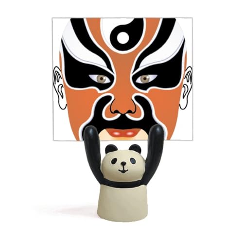Support de panda opéra de Pékin pour embellir votre bureau de travail