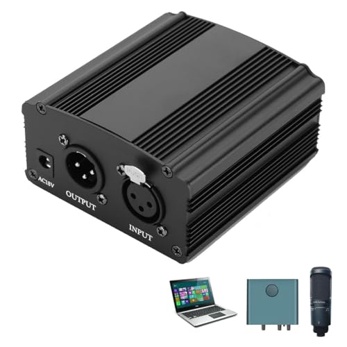 Amazon.co.jp: ファンタム電源 48V コンデンサーマイク用 電源