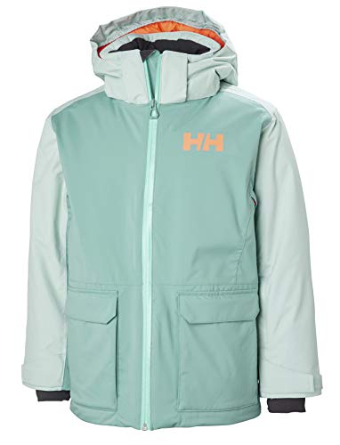 Hottest Sales Helly Hansen Kids' Big Juniors Skyhigh Ski Jacket, 443 Jade, Size 14