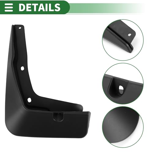 Image of Motoforti Mud Flaps Splash Guards Mud Guards for Hyundai Encino 2018-2020 W /Mount Accessories