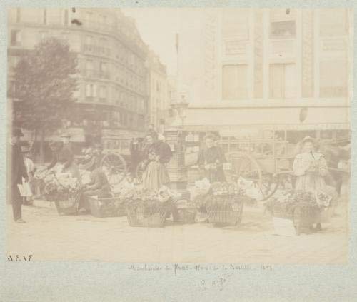 Photography Poster - Marchandes de fleurs, � l'angle de la rue de la Roquette et de la rue du Faubourg-Saint-Antoine, place de la Bastille, 11, 24"x20.5", Gloss finish