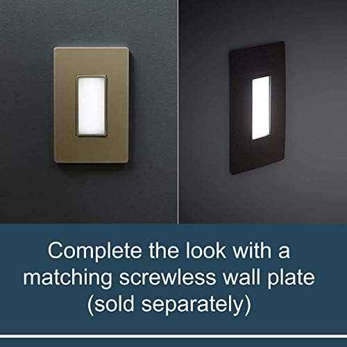 Image of Legrand radiant 15 Amp Full 5-Level LED Night Light Outlet Tri-Color | Pass & Seymour 20-Year, 5 Light Levels, Adjustable Child-Safe Cool-Touch LED Nightlight, Decorator Outlet
