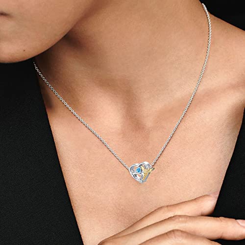 Nurse Doctor Stethoscope Cap Heart Cubic Zirconia Dangle Charm for Pandoa Bracelet3