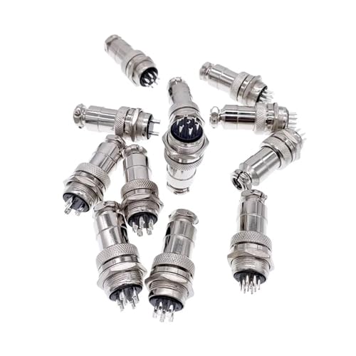 Prise circulaire GX20 robuste en alliage métallique pour liaison stable - 5