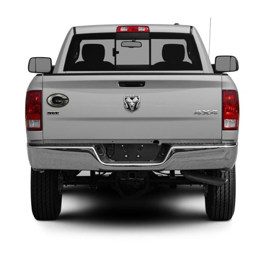 Image of Adhesive-Backed 3D Plastic Chrome-Finish Emblem in NFL Team Logo Design - Oakland Raiders