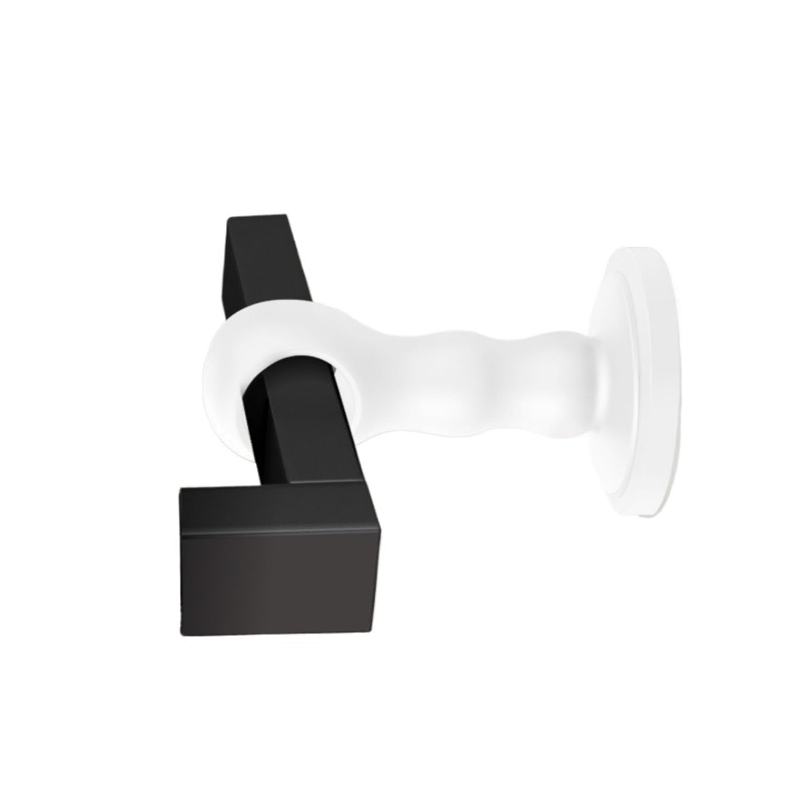 Vaqropnshrg L - Transparent Silicone Door Stop, Handle Protective Pad