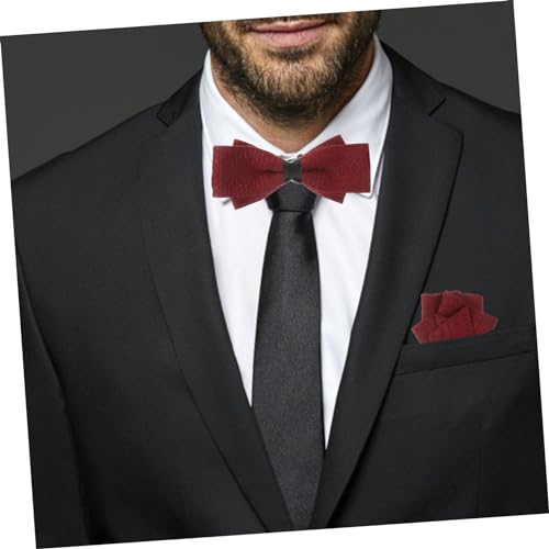 Set de Corbata de Moño y Prendedor para Hombre miniatura 4